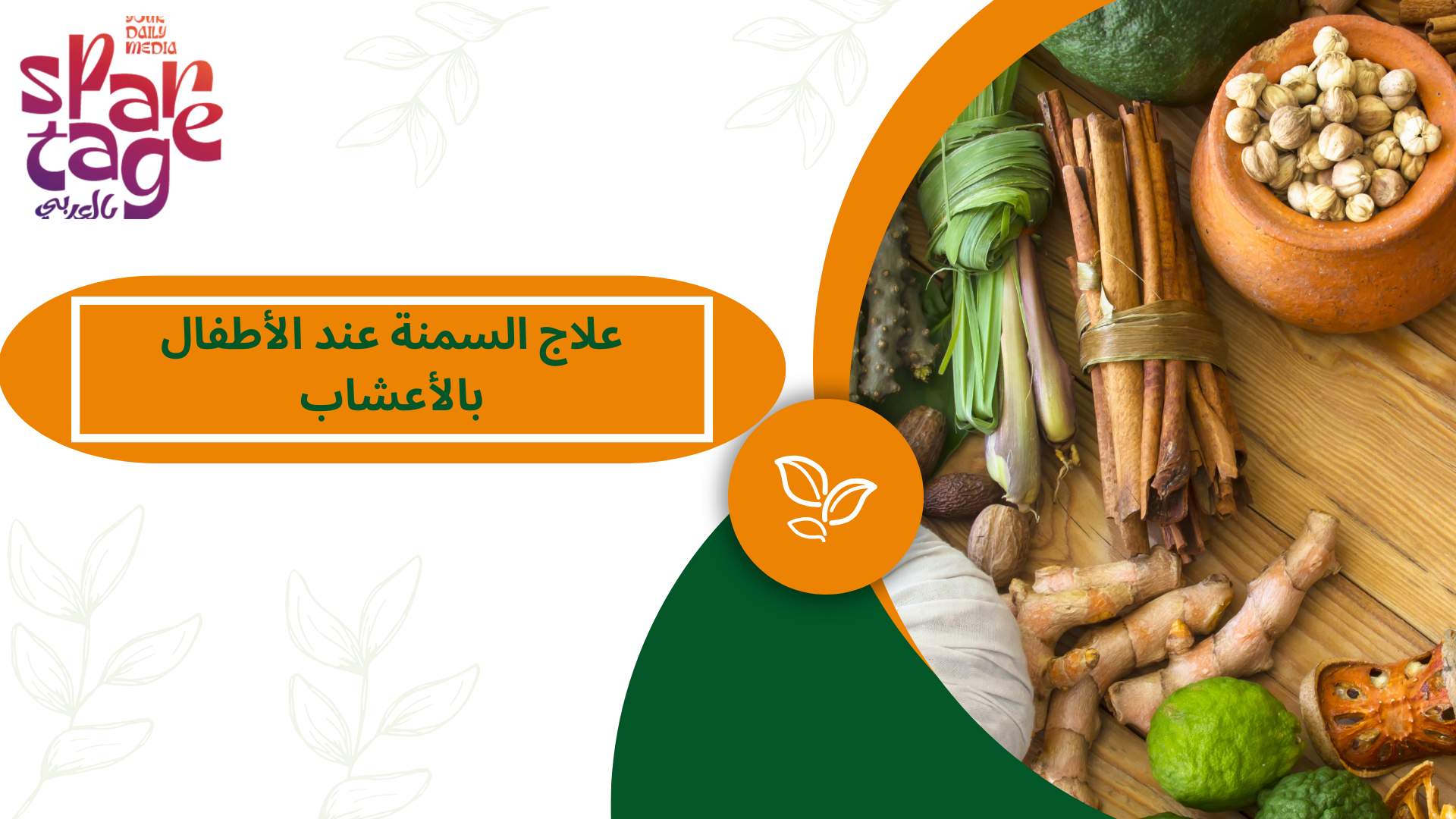 علاج السمنة عند الأطفال بالأعشاب