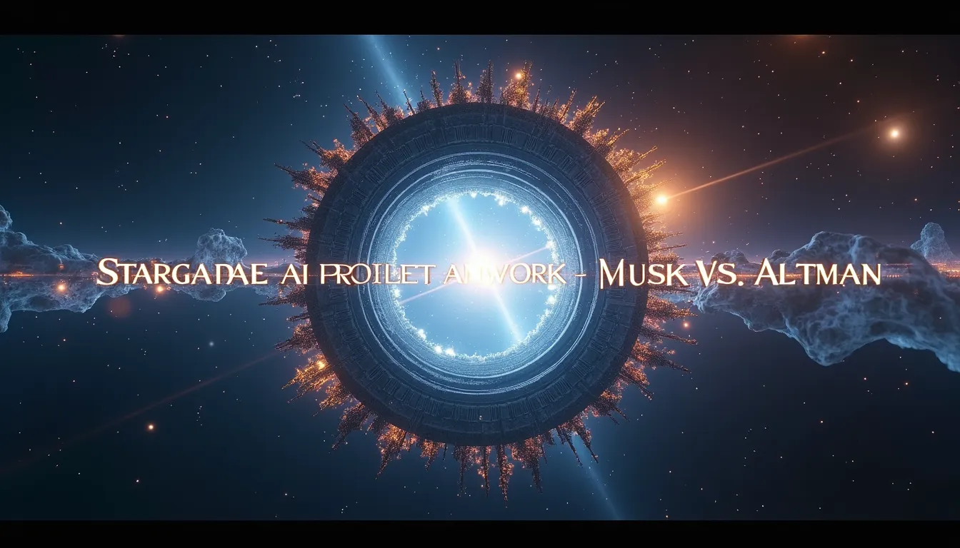 مشروع ستارغيت الذي اطلقه ترامب