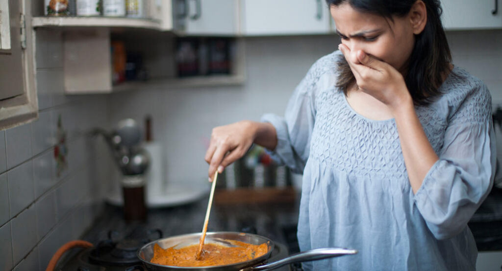 زيادة الإحساس بالروائح الغريبة