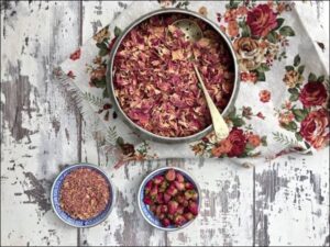 زهور قابلة للاكل