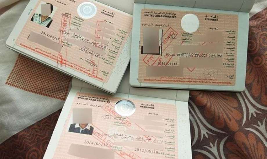 عمل زيارة للامارات