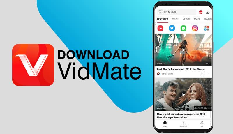 طريقة التسجيل في تطبيق فيد ميت vidmate للبث الحي والمحادثات المرئية