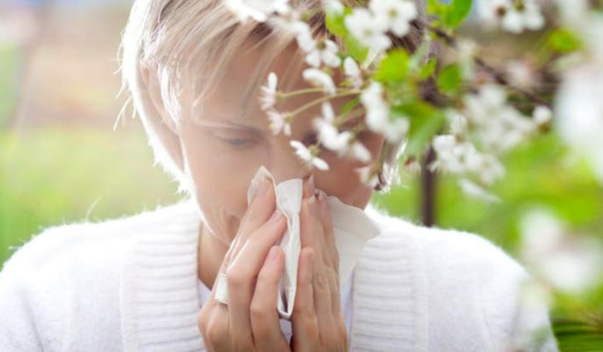 حساسية الجلد في فصل الربيع