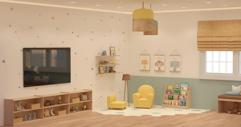 تجهيز غرفة الألعاب المنزلية