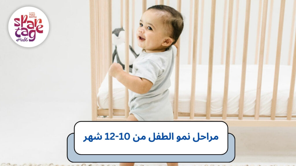 مراحل نمو الطفل من 10-12 شهور