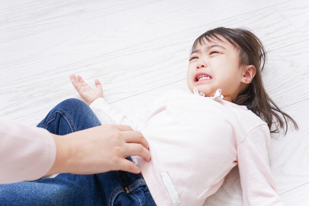 وصف سلوك الطفل في نوبات الغضب