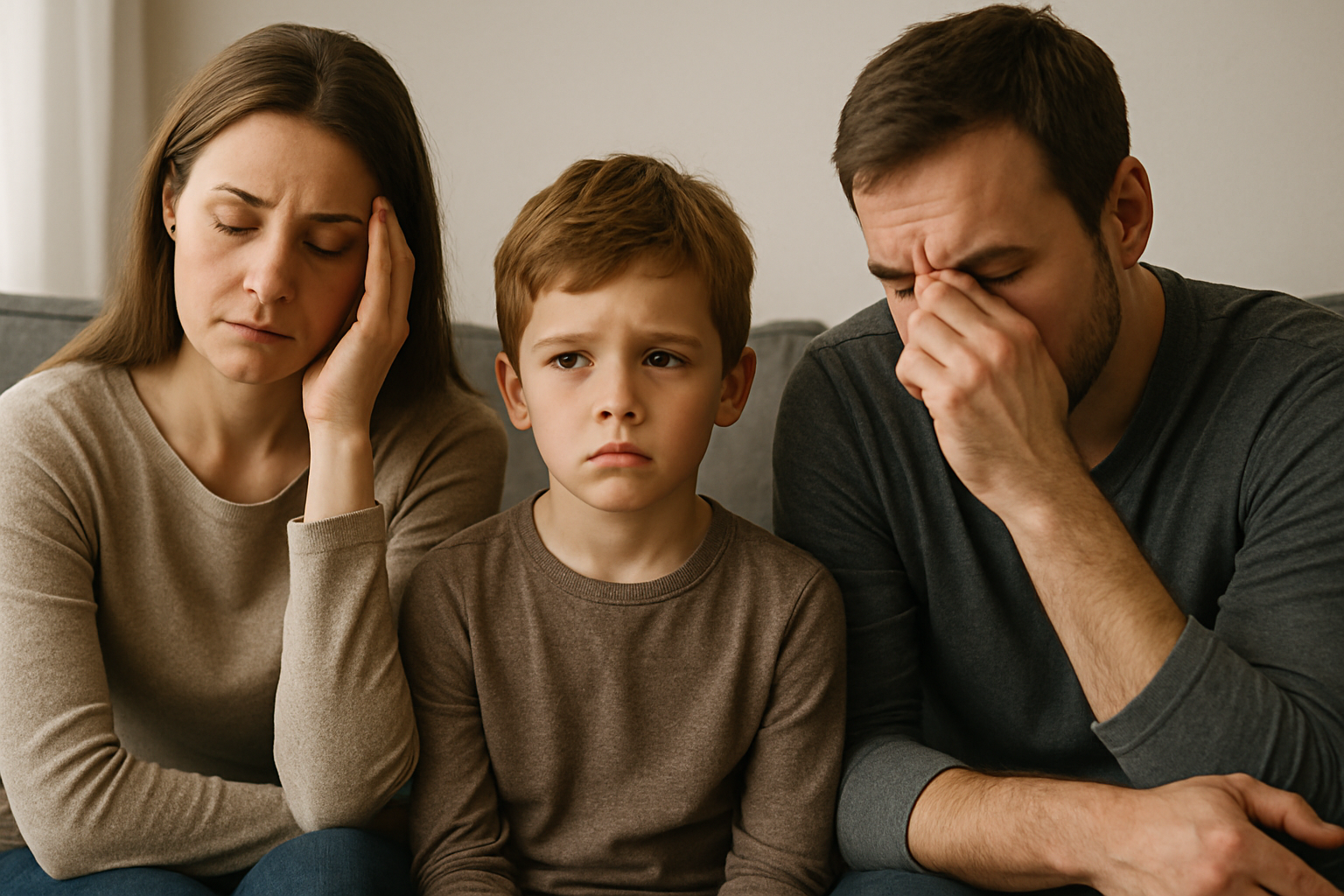 كيف يشعر الطفل عندما يرى والديه مرهقين دائمًا؟