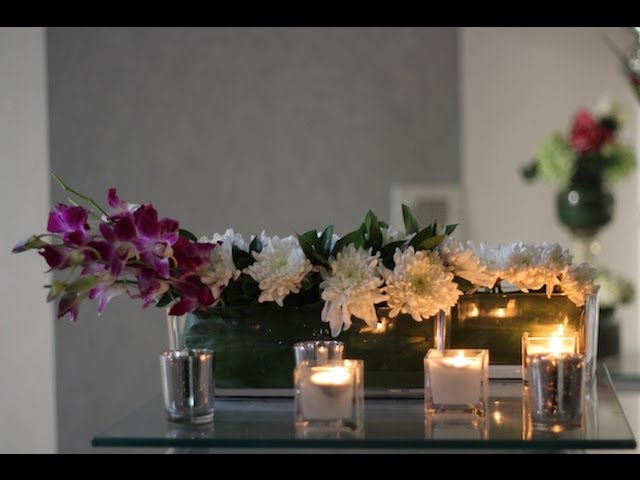 تنسيق الزهور الطبيعية في البيت