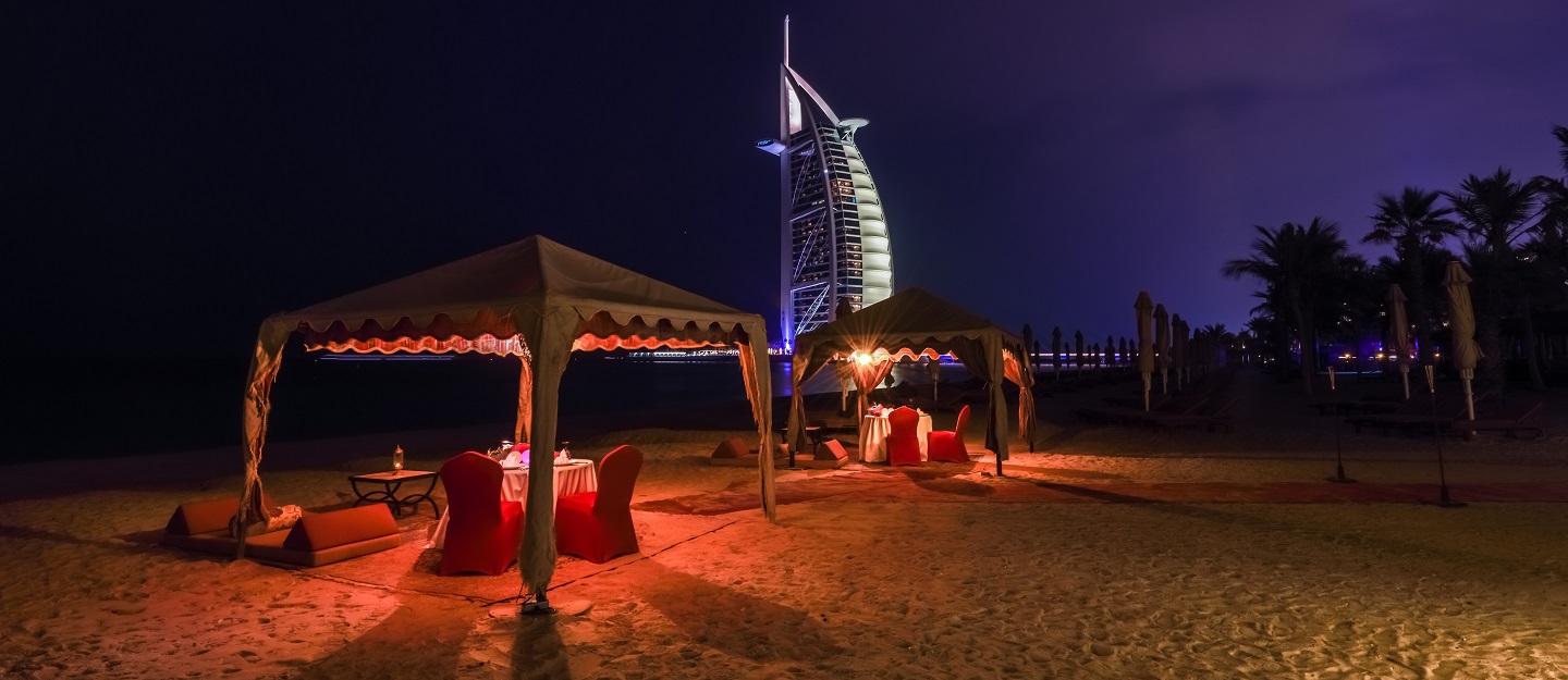 أنشطة رومانسية للأزواج في دبي