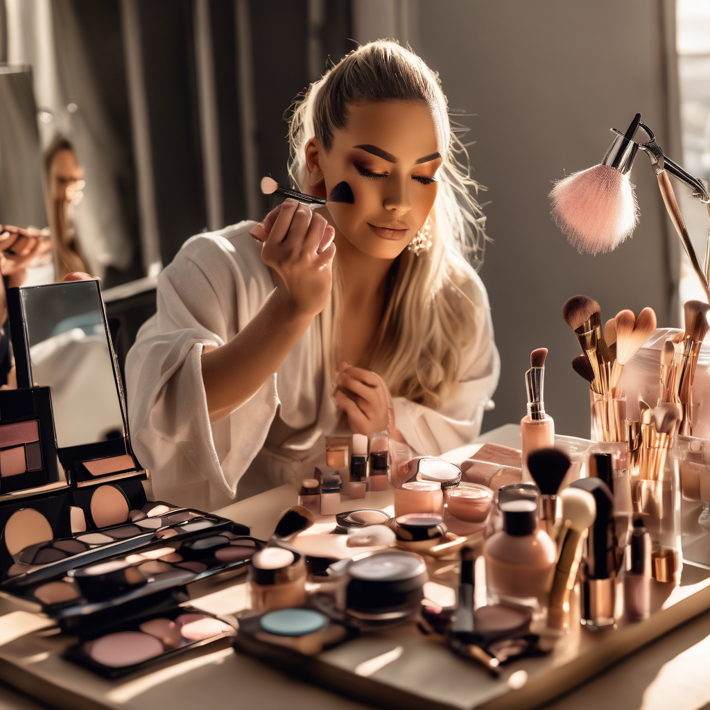 طرق تثبيت المكياج لساعات طويلة في الجو الحار