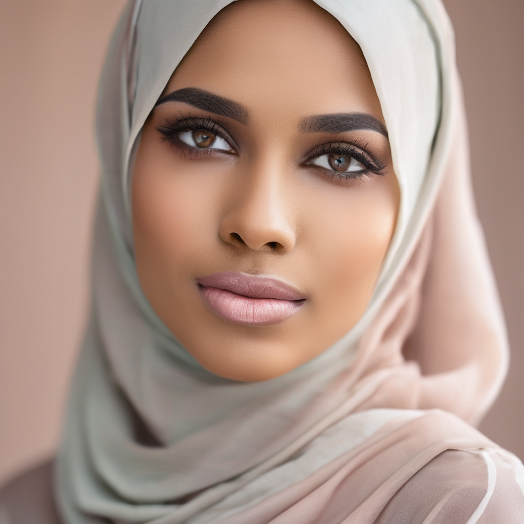 مكياج ناعم يناسب الحجاب واللوك المحافظ