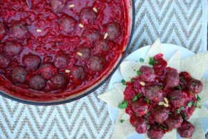 الكباب بالكرز