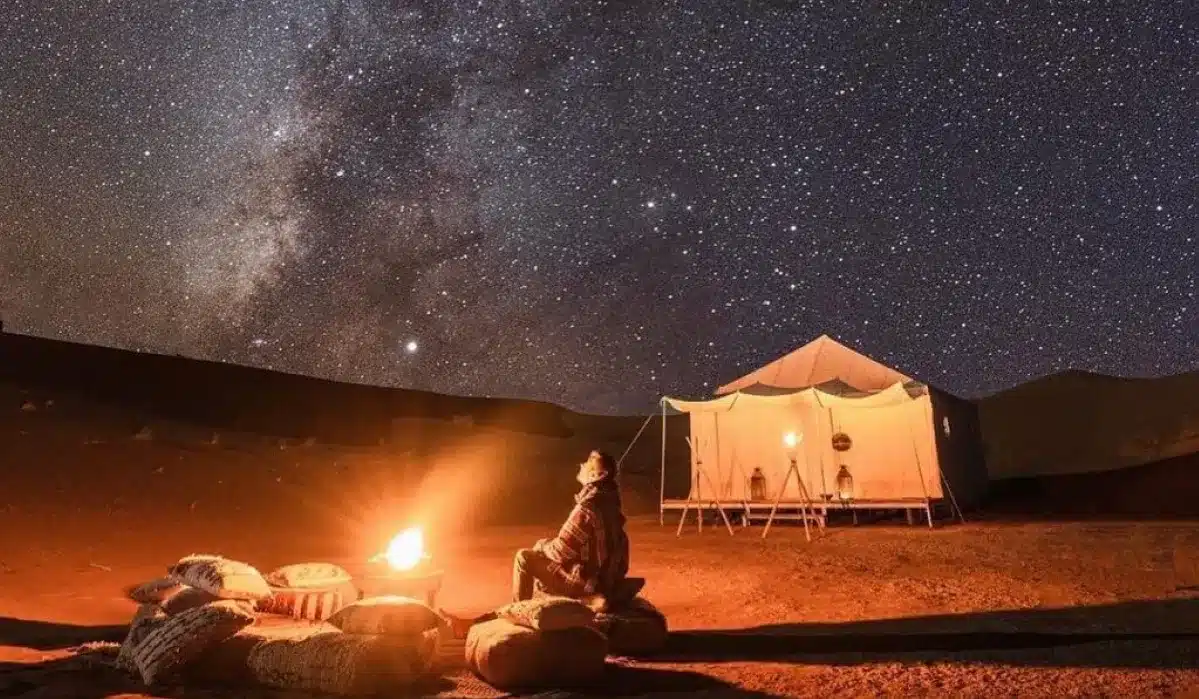 Night Trips in Morocco: Desert Under the Stars, Music, and Chatting