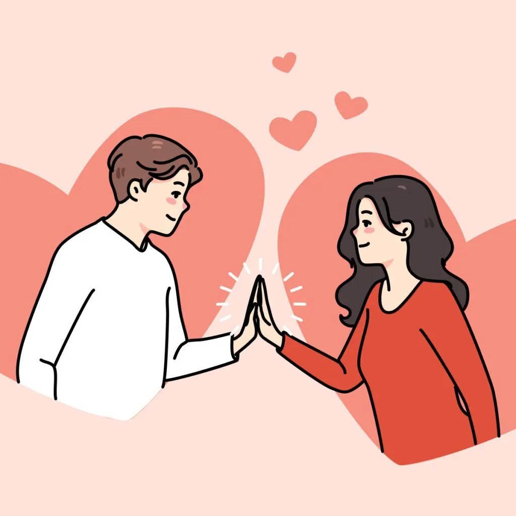 علامات الحب في لغة الجسد