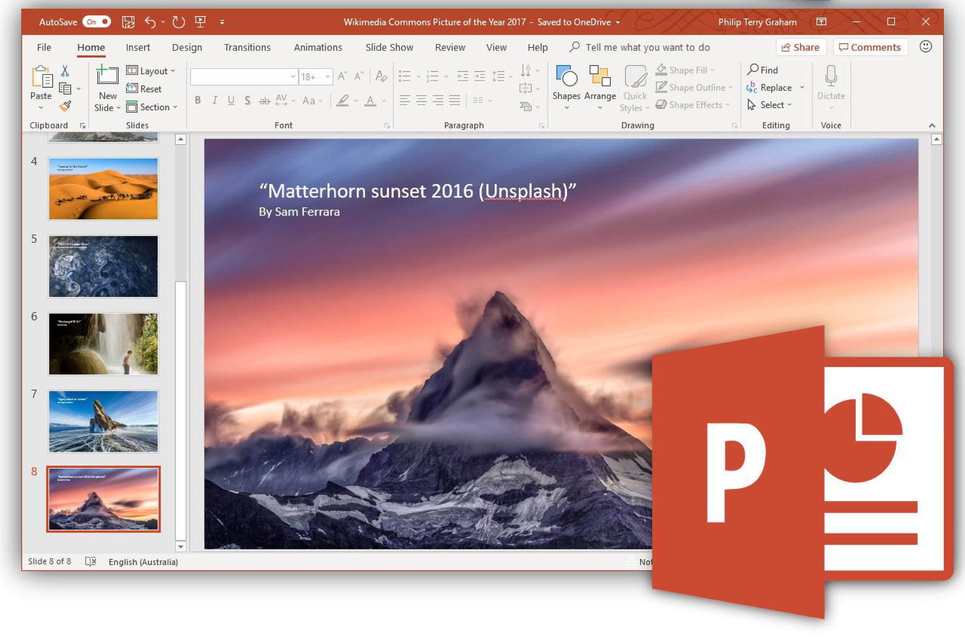 طريقة العمل على البوربوينت
