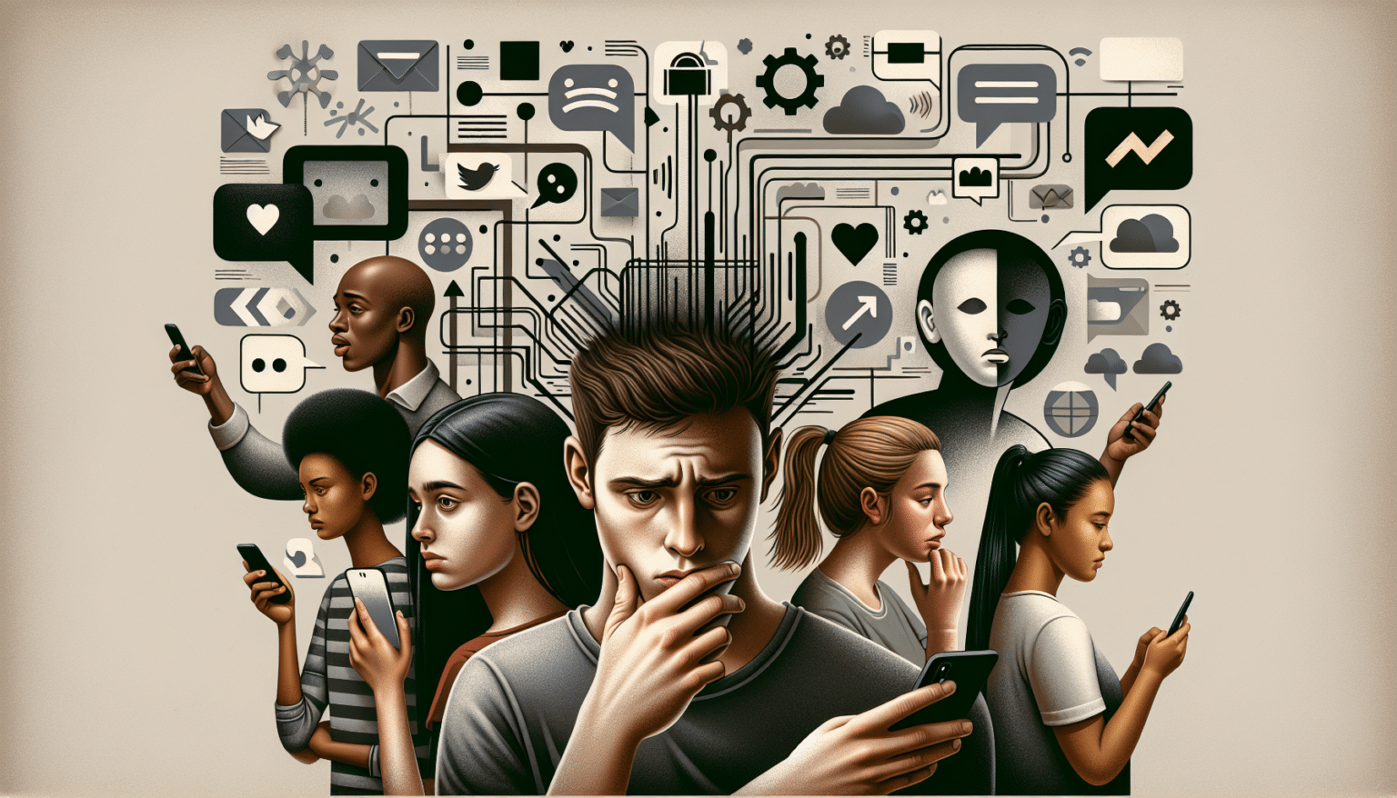 كيف تؤثر وسائل التواصل الاجتماعي على الصحة النفسية للشباب