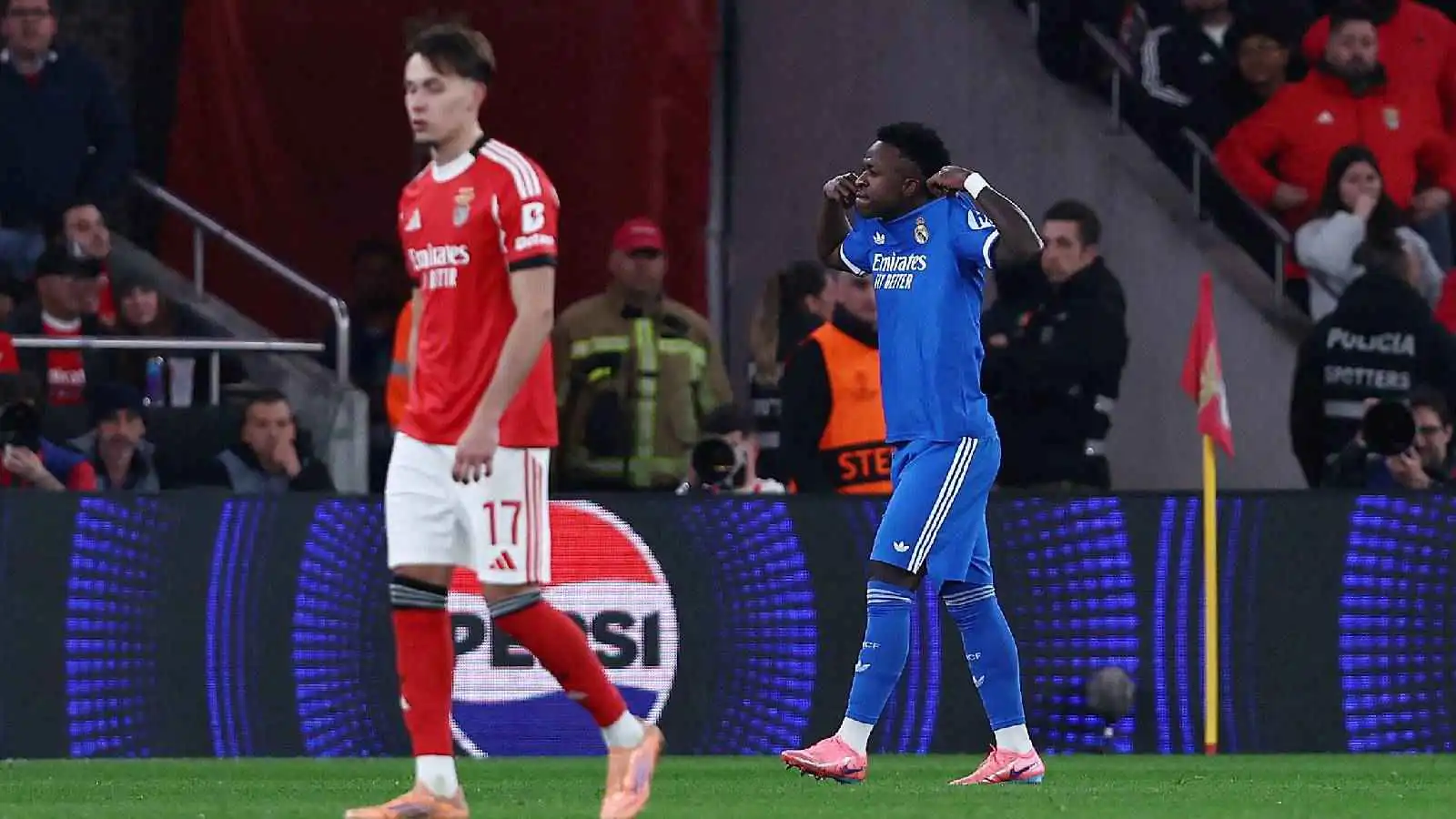 أحداث مباراة ريال مدريد وبنفيكا