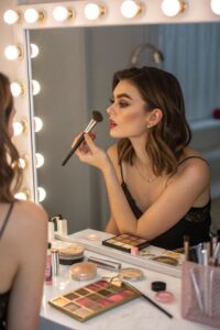 كيفية تثبيت المكياج